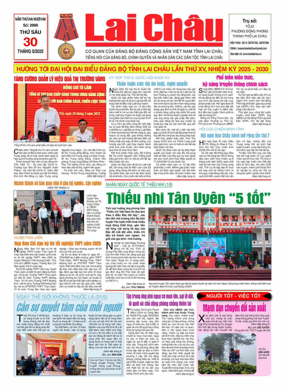 Số 2999 ngày 30/05/2025