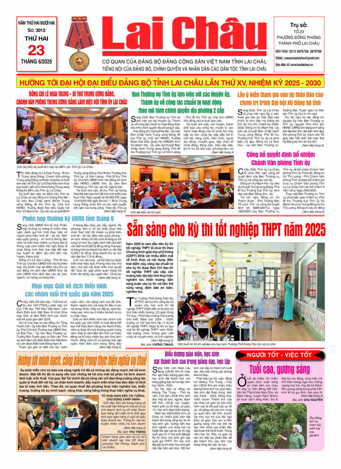 Số 3012 ngày 23/06/2025