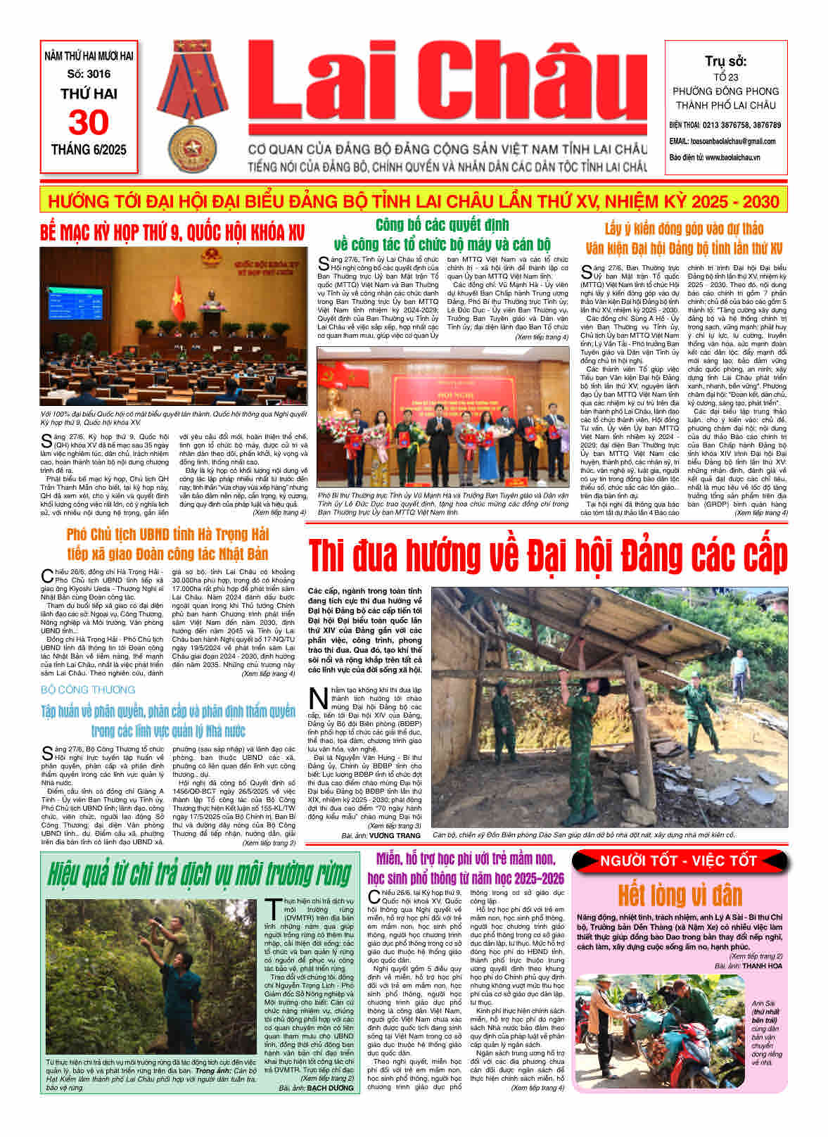 Số 3016 ngày 30/06/2025