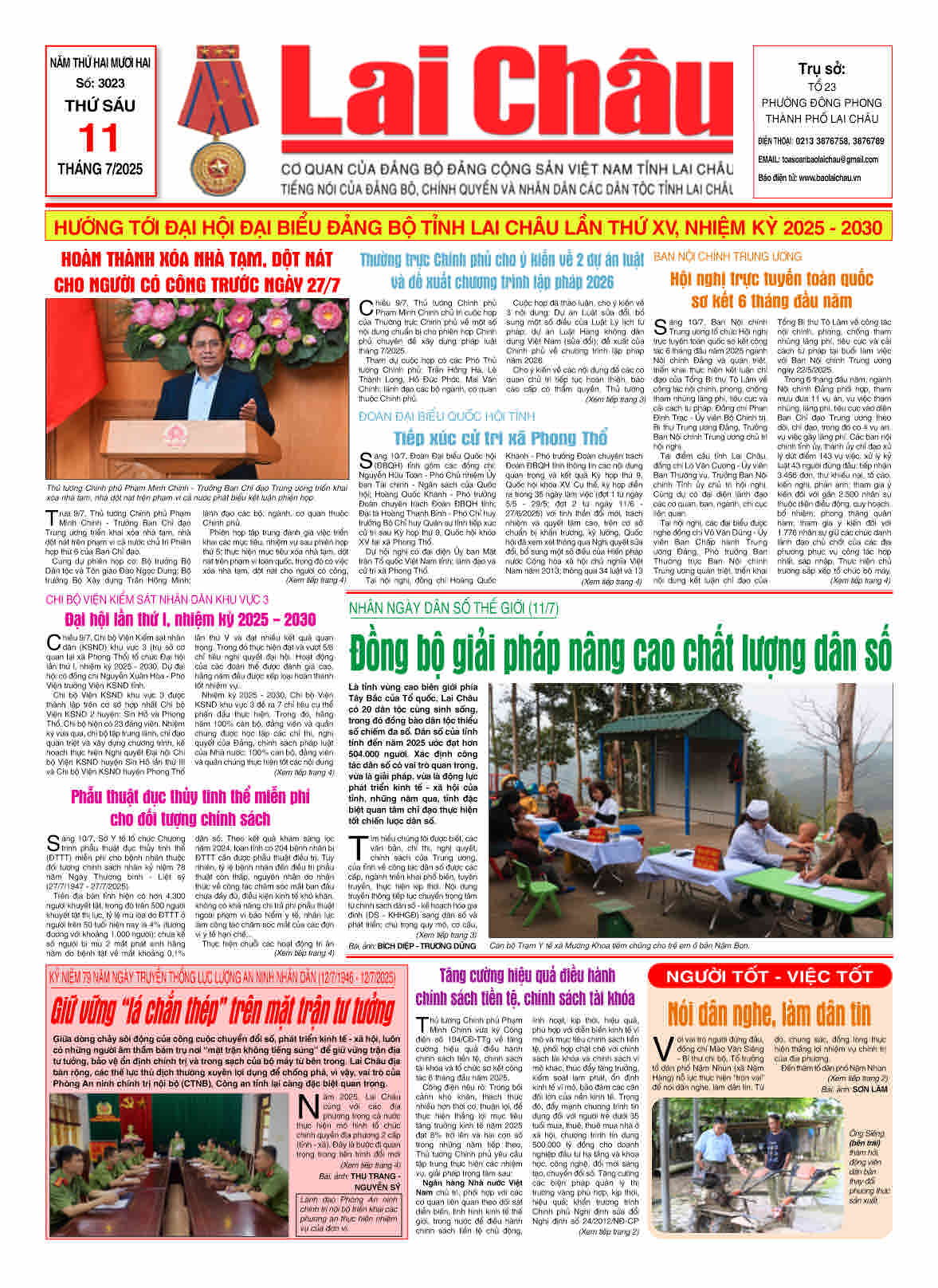 Số 3023 ngày 11/07/2025
