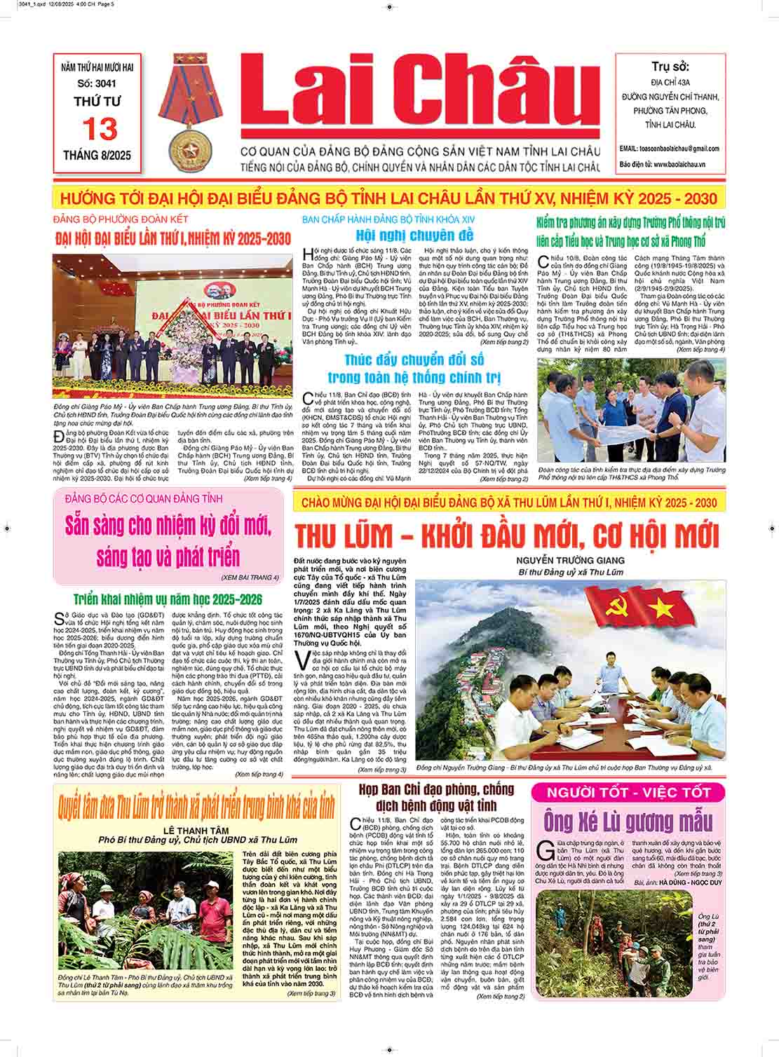Số 3041 ngày 13/08/2025