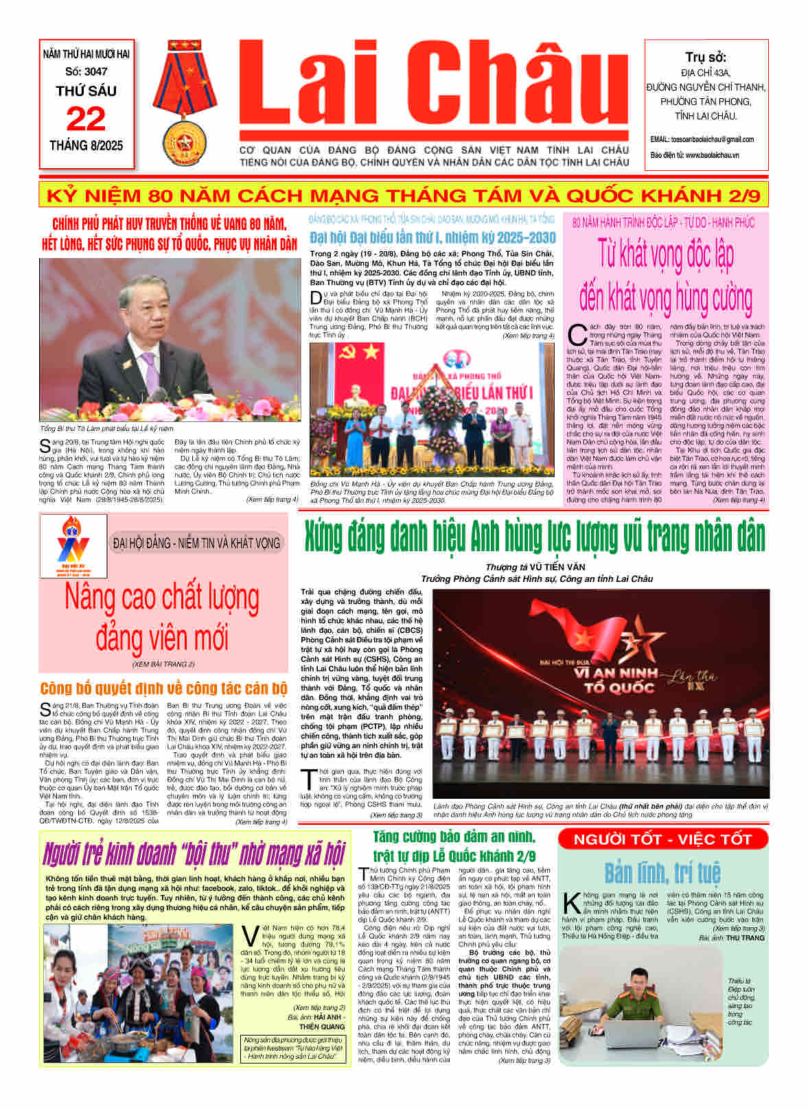 Số 3047 ngày 22/08/2025