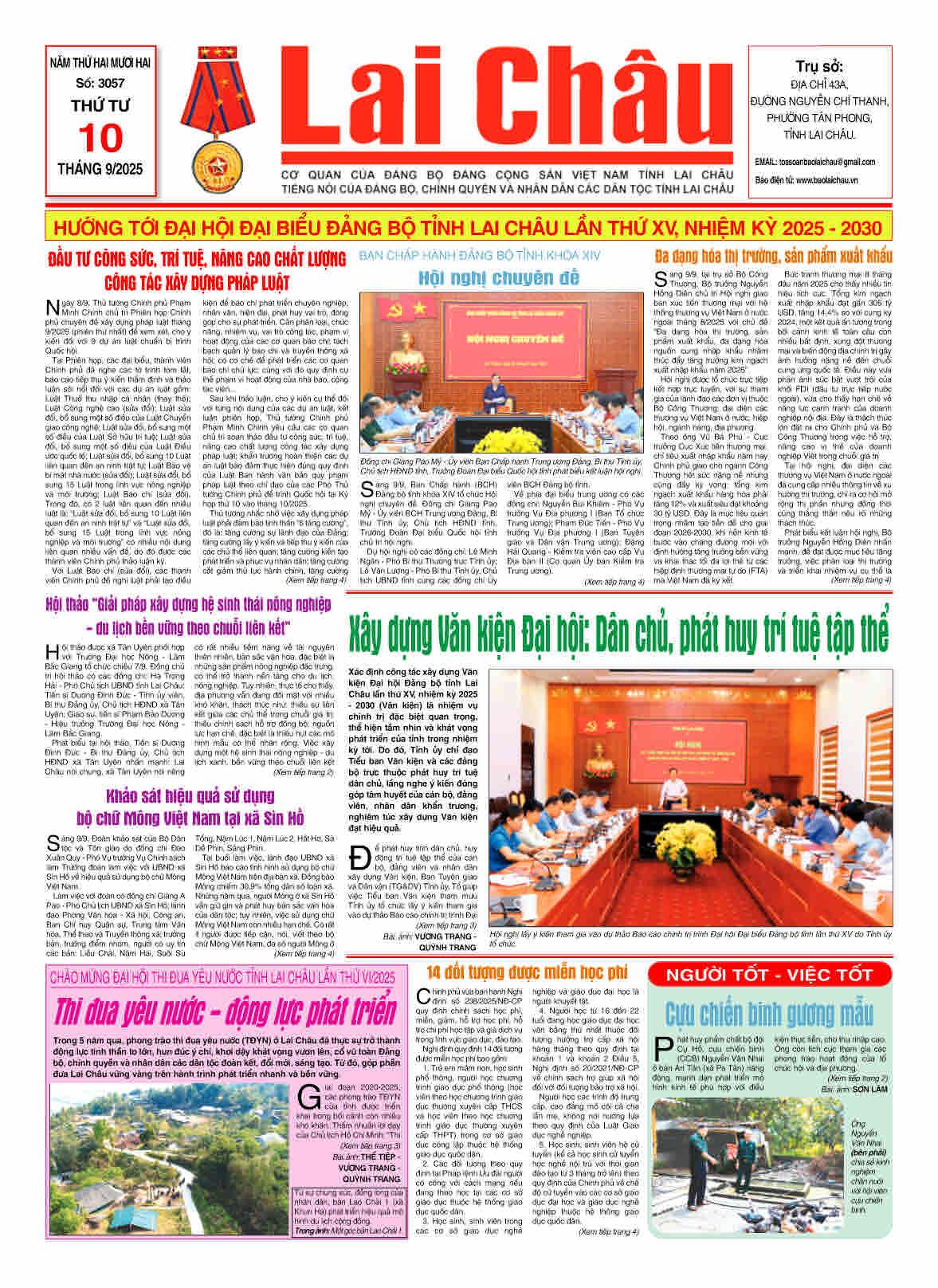 Số 3057 ngày 10/09/2025