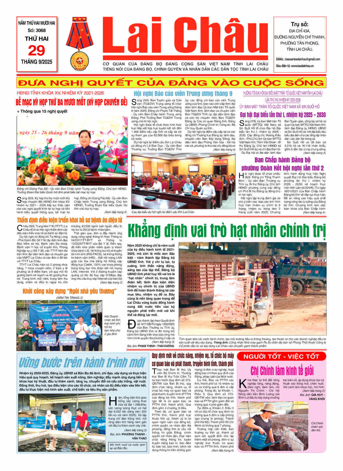 Số 3068 ngày 29/09/2025