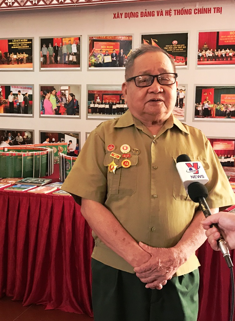 Cựu chiến binh Nguyễn Hữu Chấp&nbsp;