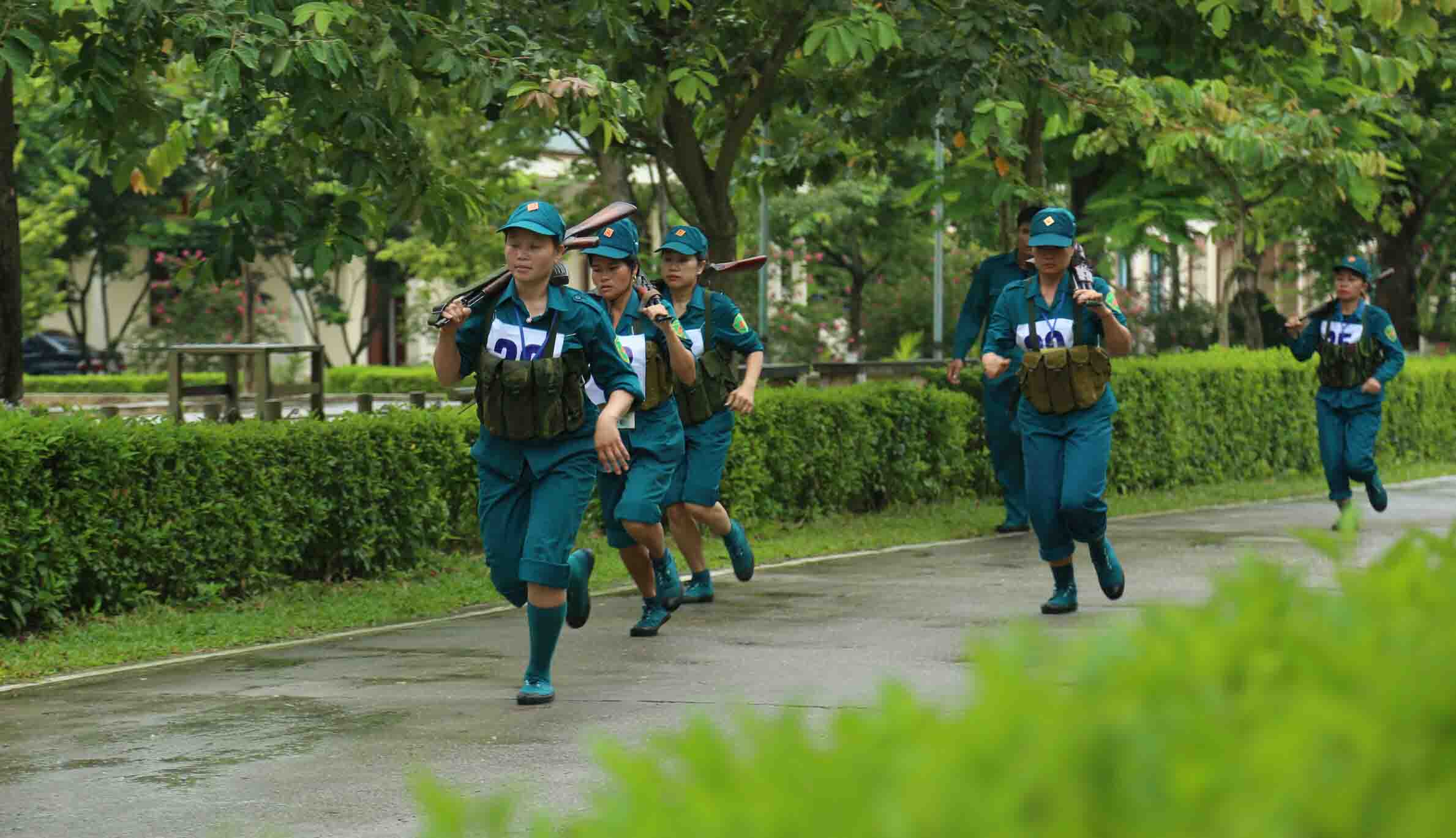 Bộ Chỉ huy Quân sự tỉnh đoạt giải nhì toàn đoàn tại Hội thao dân quân tự vệ