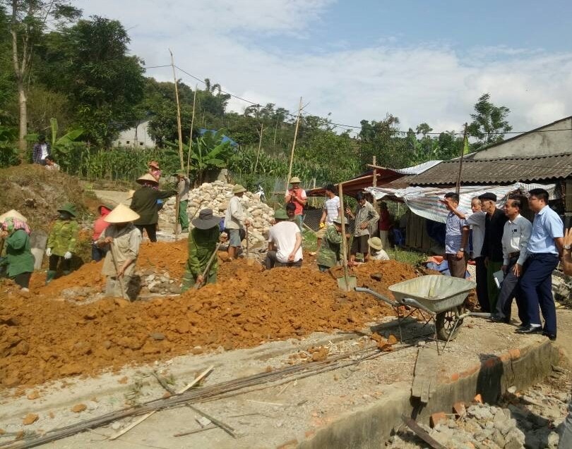 Khởi công xây dựng nhà cho cựu thanh niên xung phong