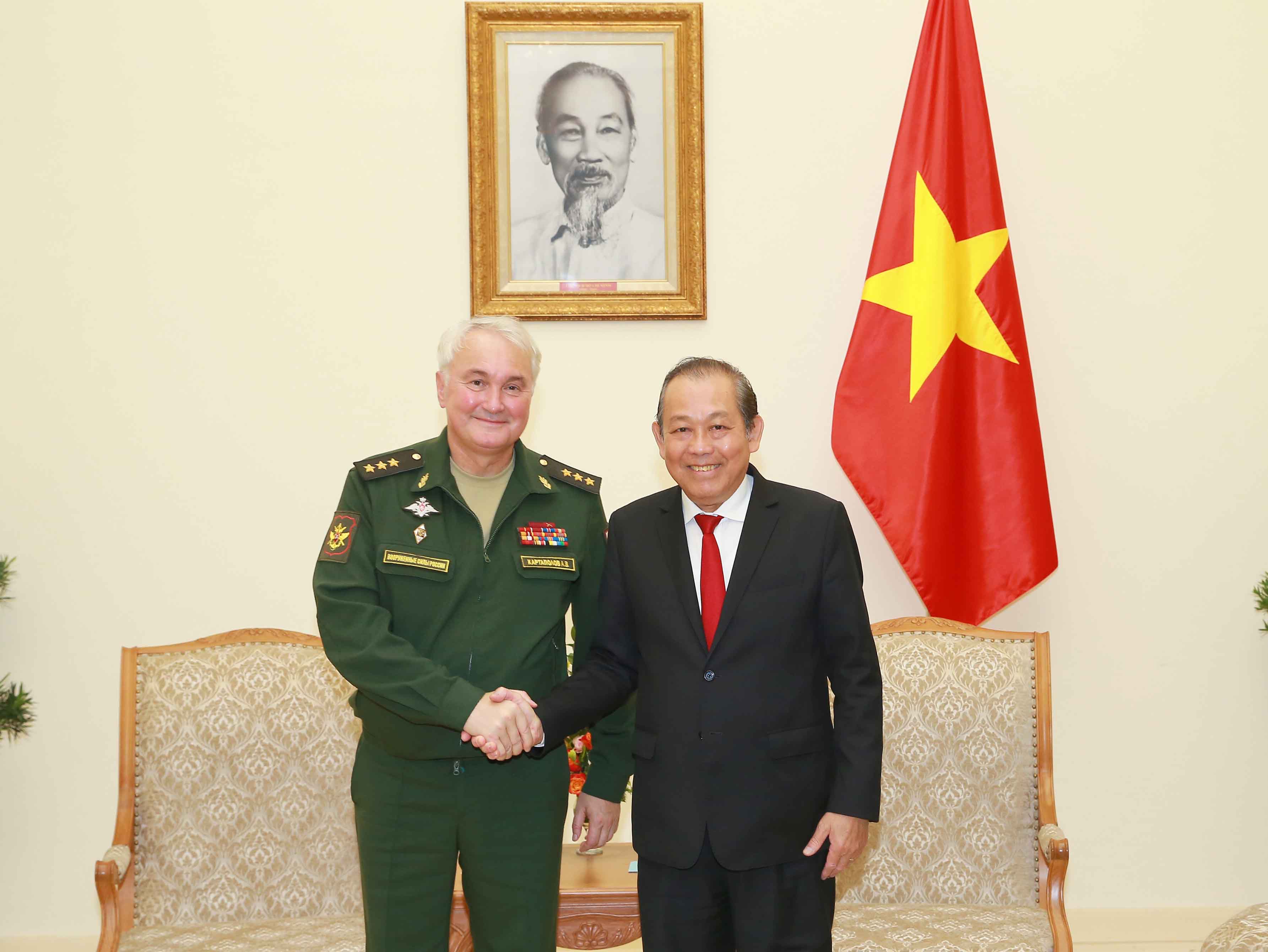 Tăng cường quan hệ hợp tác quốc phòng Việt - Nga