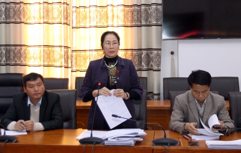 Đại biểu Vũ Thị Huyền
