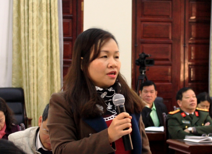 Đại biểu Khoàng Thị Thanh Nga