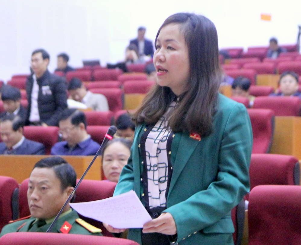 Đại biểu Khoàng Thị Thanh Nga