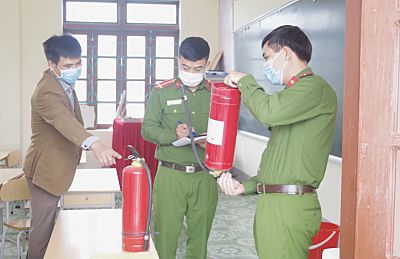Đảm bảo an toàn cháy nổ tại các trường học