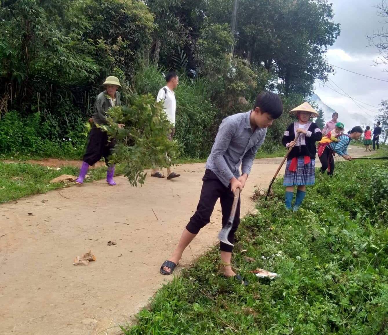 Tuổi trẻ Giang Ma xung kích vì cuộc sống cộng đồng