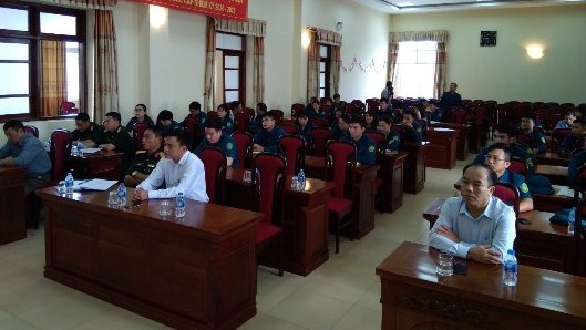 Khai mạc huấn luyện tự vệ cụm 5 năm 2020