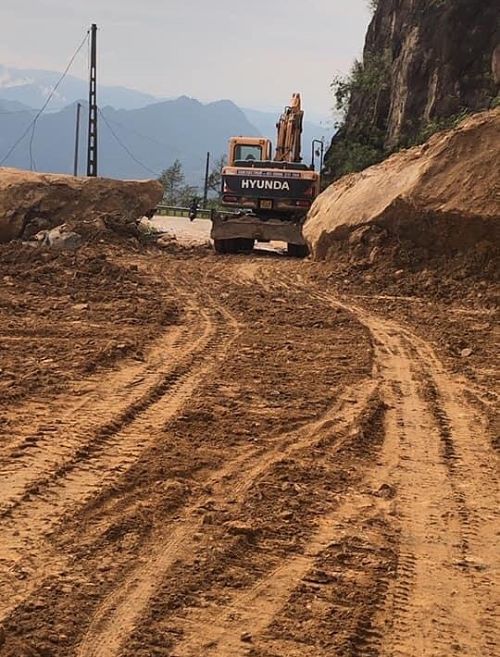 Tuyến đường tỉnh 129 (thành phố lai Châu - Sìn Hồ) đã thông tuyến