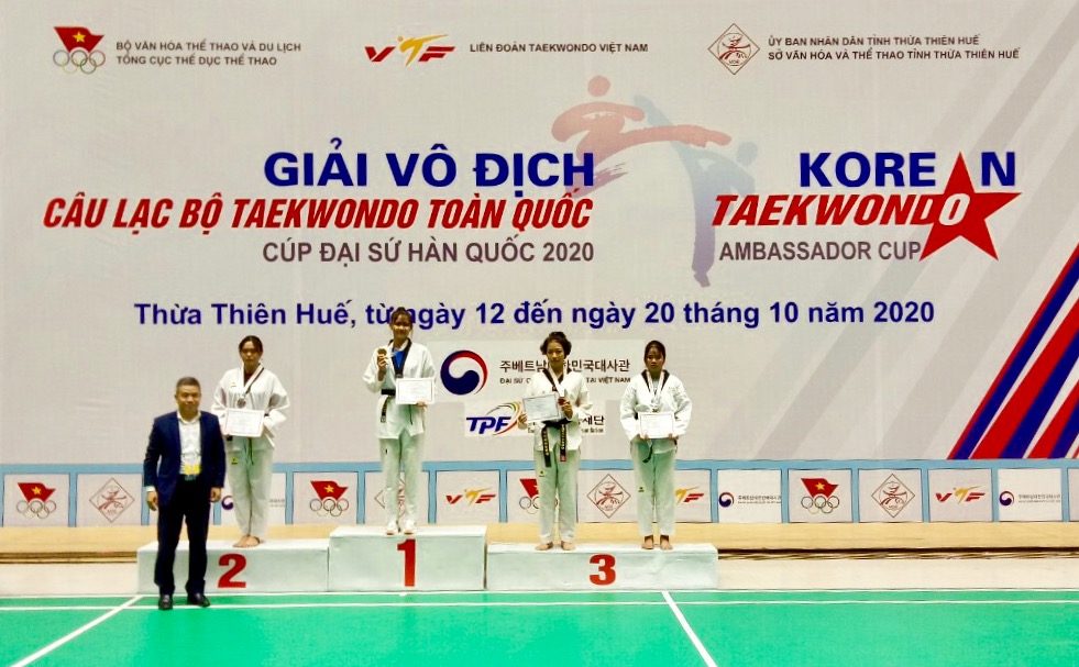 Đoàn vận động viên Lai Châu: Đoạt 2 huy chương tại Giải vô địch các câu lạc bộ Taekwondo toàn quốc