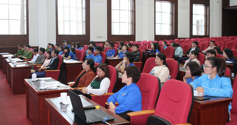 Quang cảnh tại lớp tập huấn.