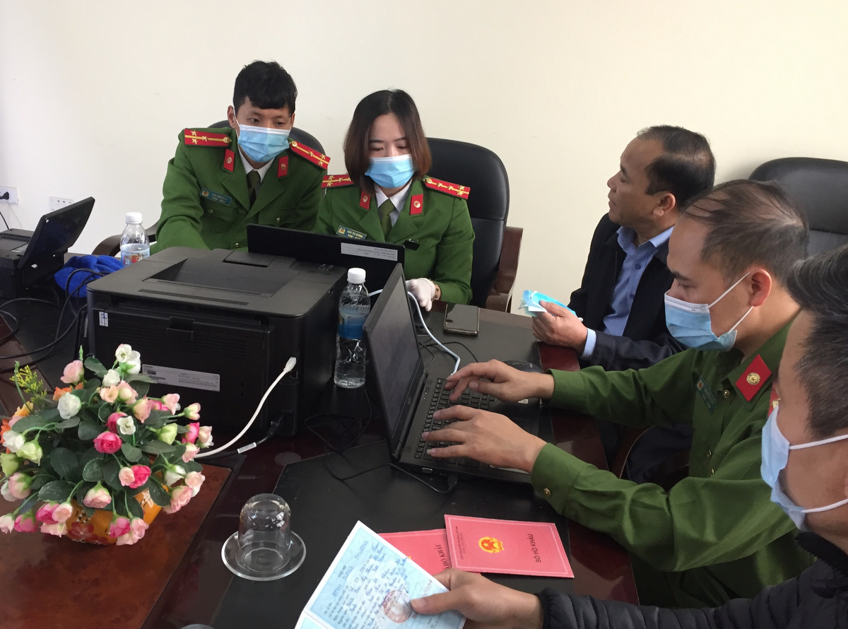 Triển khai làm thẻ Căn cước công dân