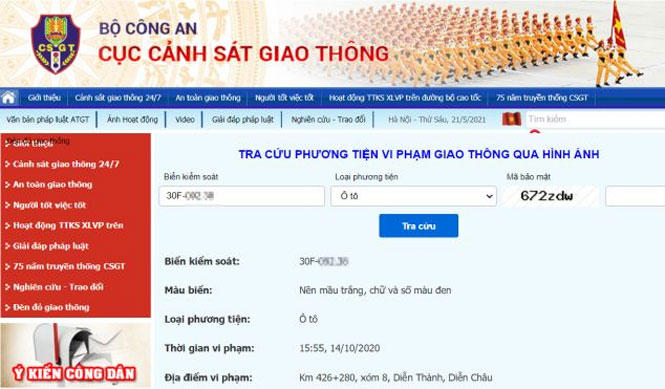 Hướng dẫn người dân phát hiện chiêu thức lừa đảo thông báo ''phạt nguội''