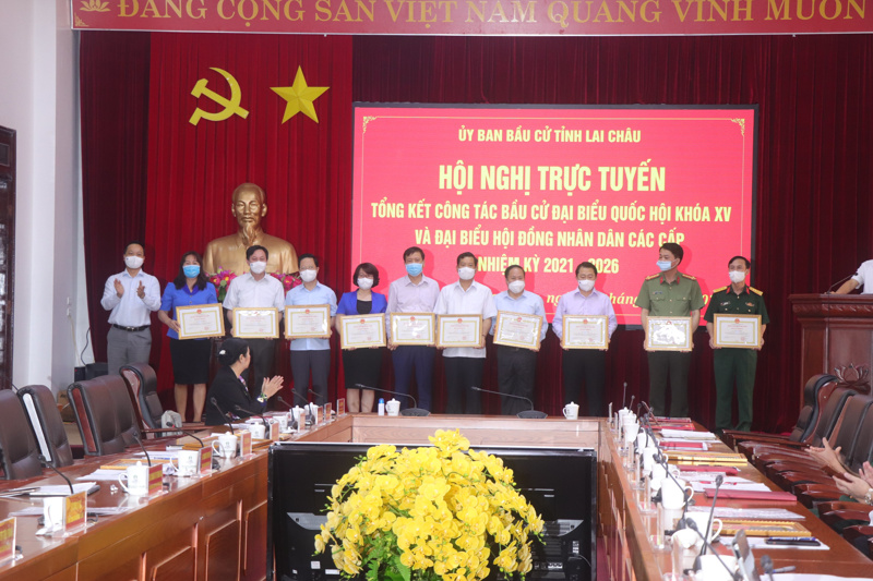 Hội nghị trực tuyến tổng kết công tác bầu cử đại biểu Quốc hội Khóa XV và đại biểu HĐND các cấp nhiệm kỳ 2021-2026