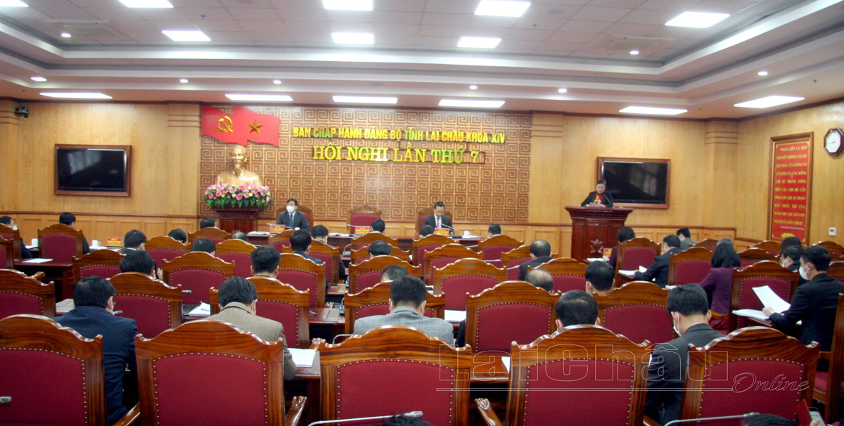 Hội nghị Ban Chấp hành Đảng bộ tỉnh lần thứ 7