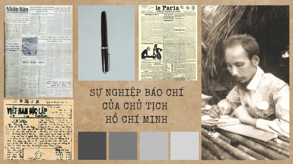 Hồ Chí Minh - người thầy vĩ đại của những người làm báo cách mạng Việt Nam