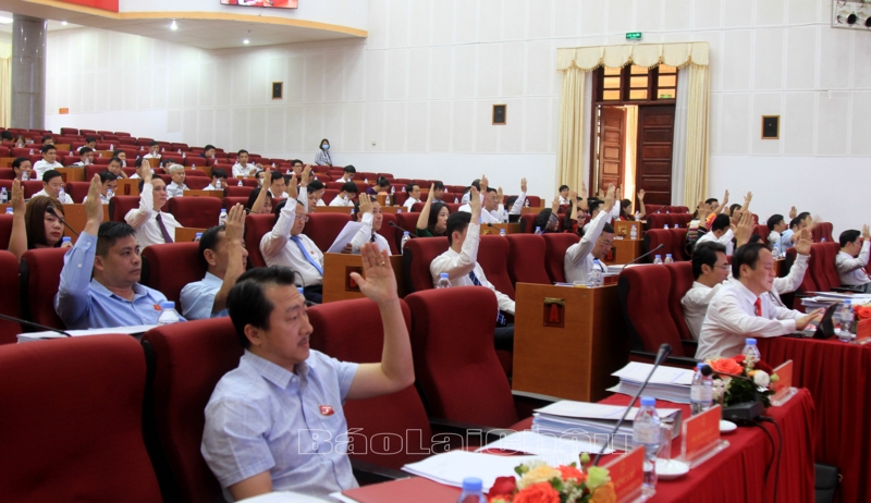 Bế mạc Kỳ họp thứ tám, HĐND tỉnh Lai Châu khóa XV