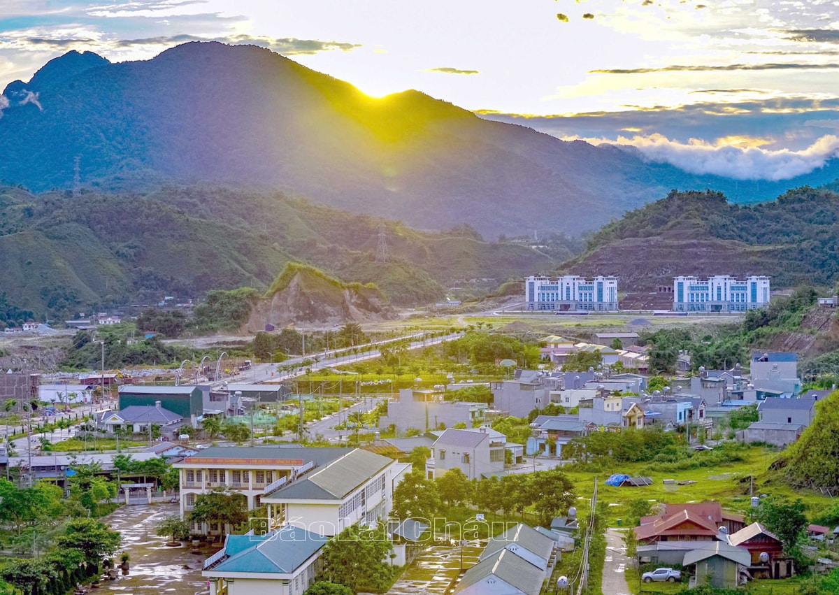 Một góc huyện Nậm Nhùn hôm nay.