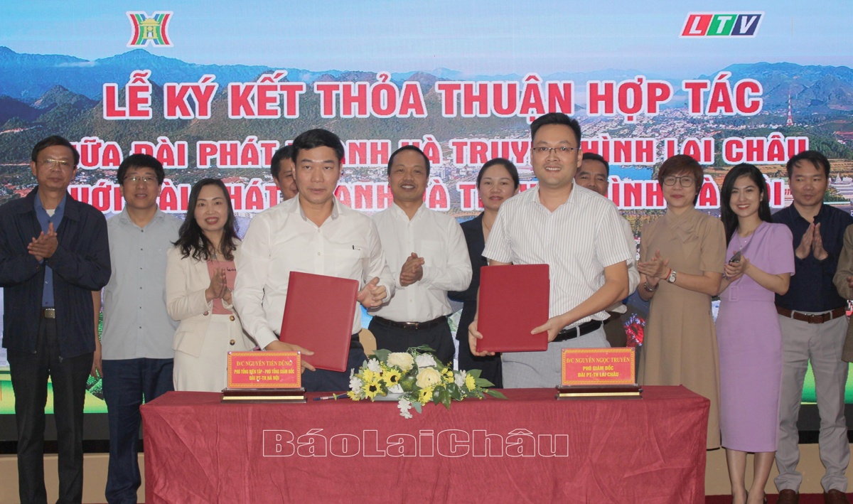 Lễ ký thỏa thuận về hợp tác tuyên truyền và sản xuất chương trình