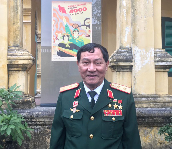 Trung tướng, Anh hùng Lực lượng vũ trang nhân dân Phạm Tuân. Ảnh: VGP/Thùy Linh