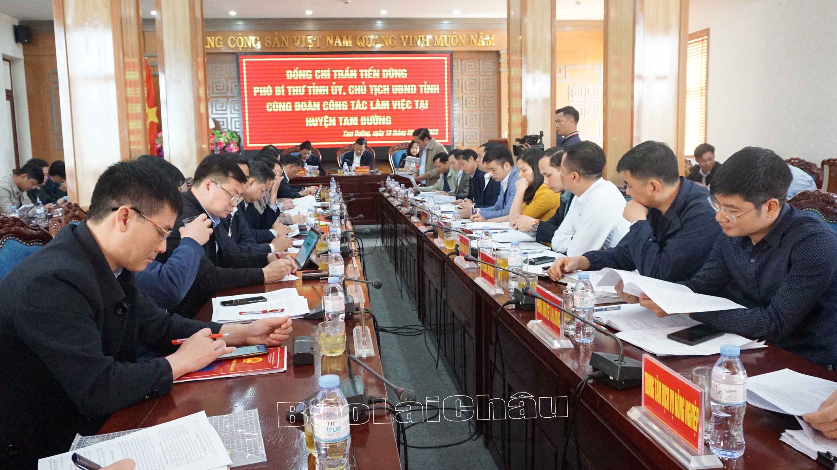 Tam Đường ưu tiên nhiệm vụ giải ngân 3 Chương trình mục tiêu quốc gia