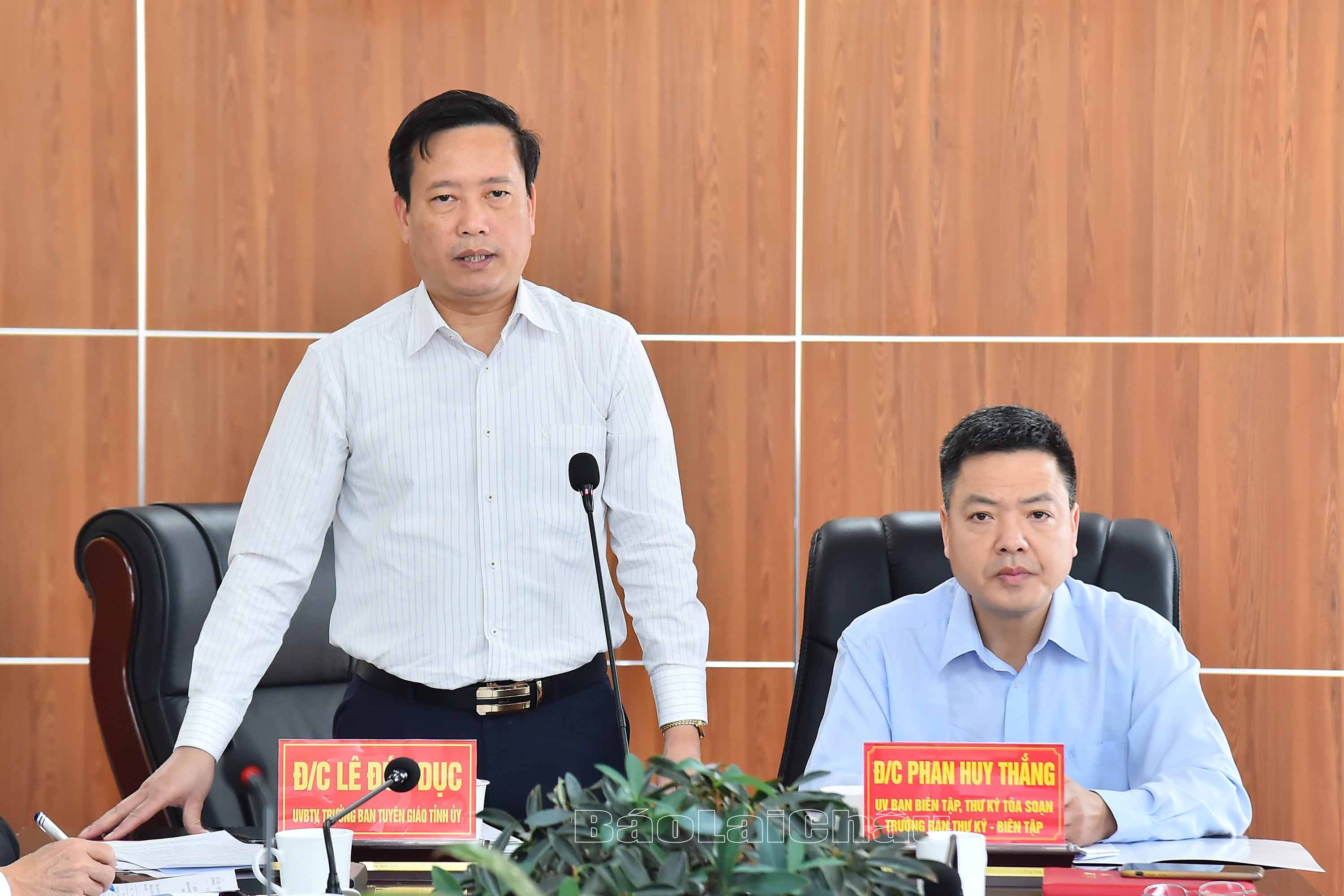 Đồng chí Lê Đức Dục