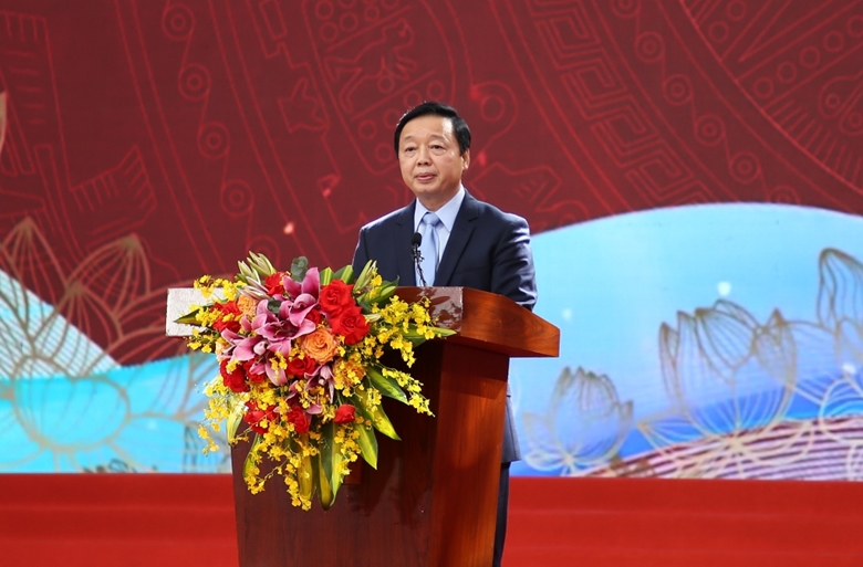  Phó Thủ tướng Trần Hồng Hà phát biểu tại Lễ bế mạc Hội Báo toàn quốc 2023.