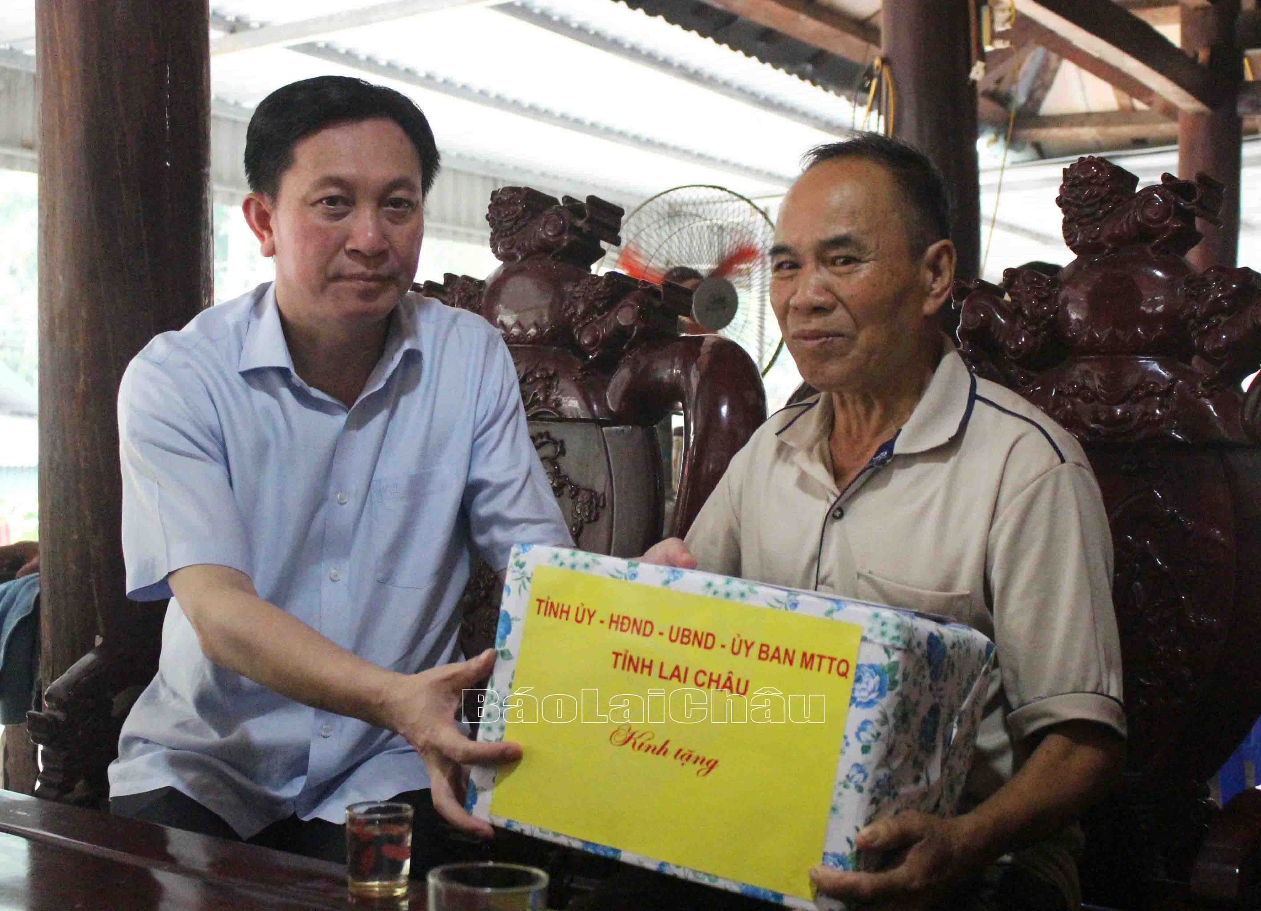 Đồng chí Lò Văn Cương - Ủy viên Ban Thường vụ Tỉnh ủy, Trưởng Ban Dân vận Tỉnh ủy 
