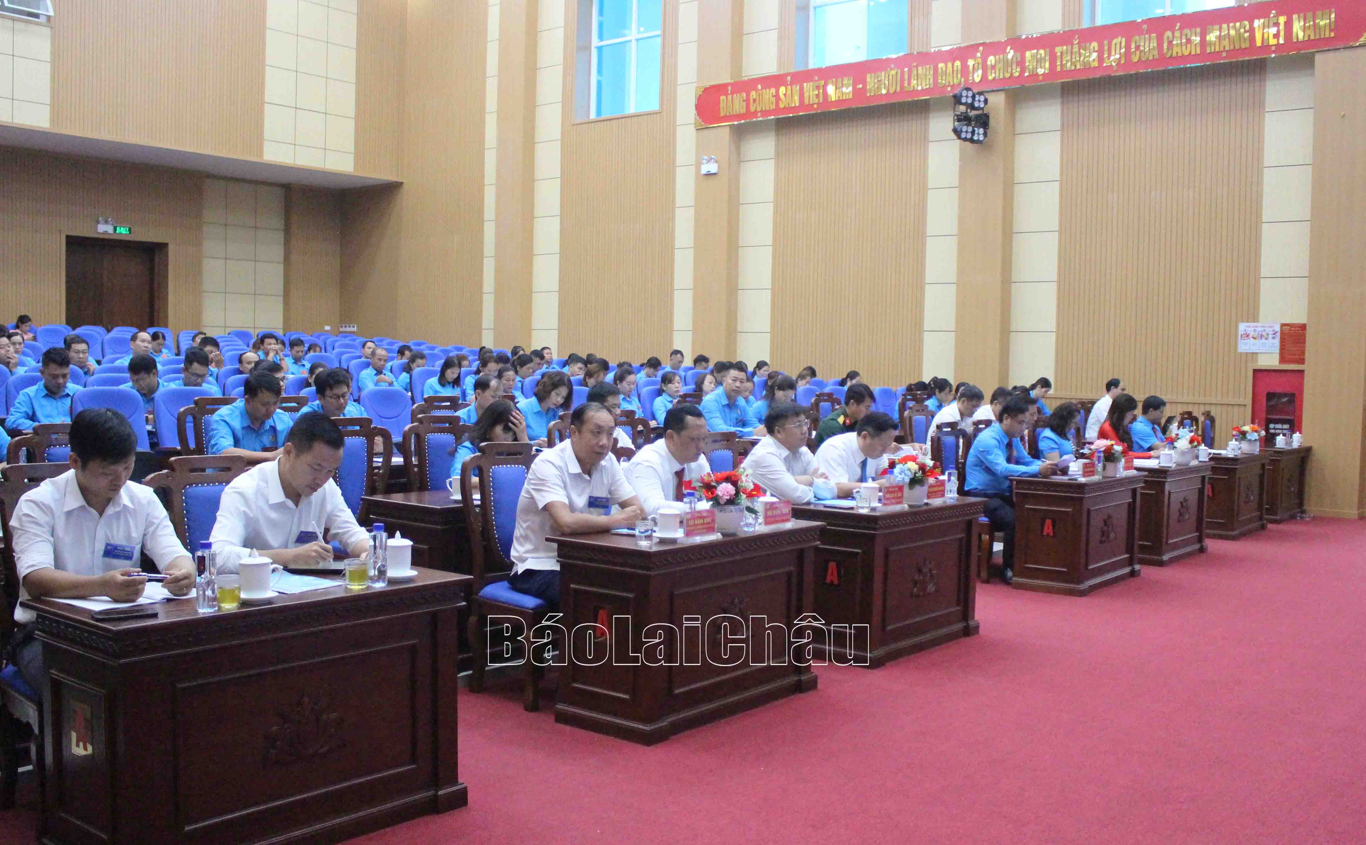 Các đại biểu dự đại hội.&nbsp;