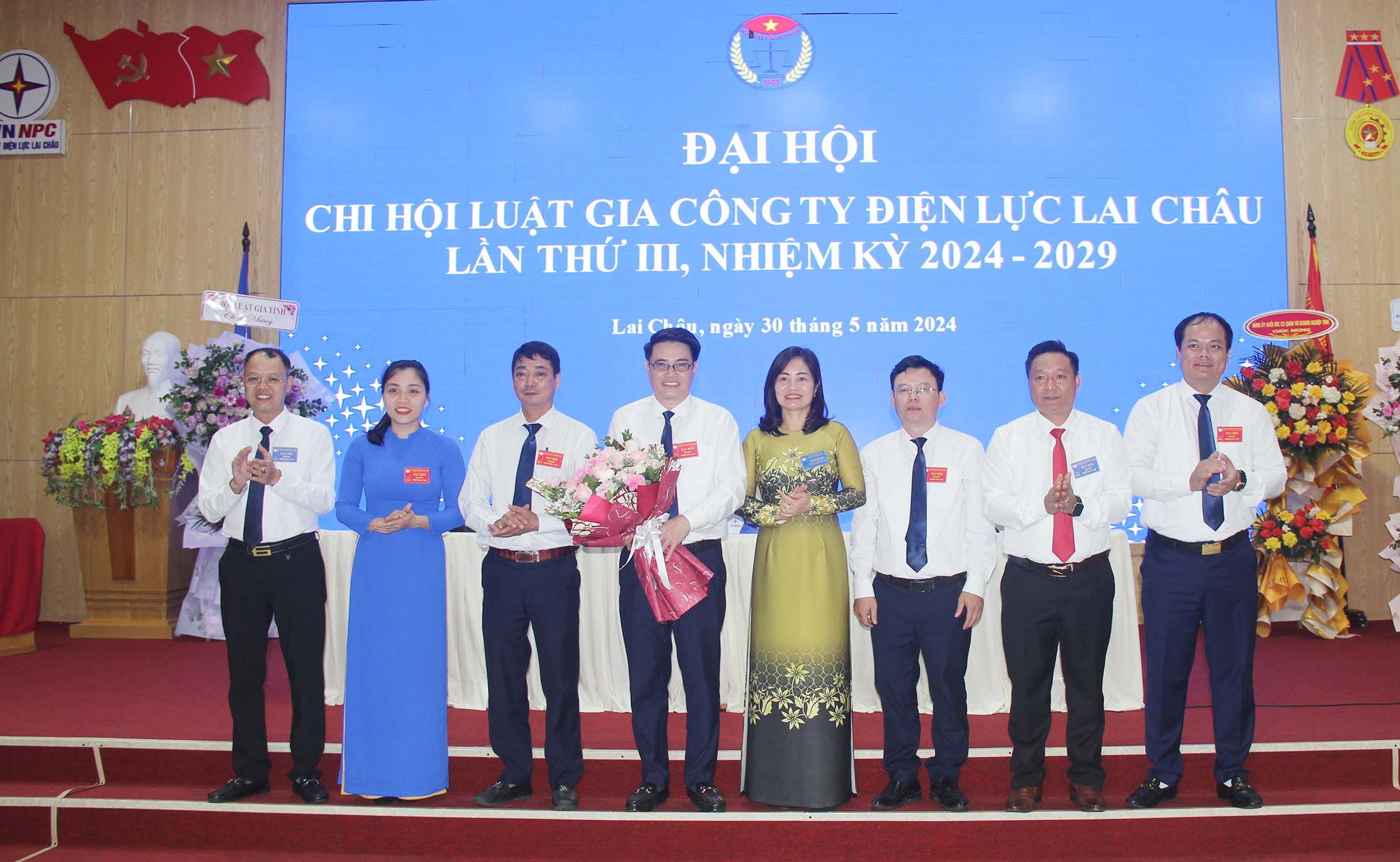 Đại hội Chi hội Luật gia Công ty Điện lực Lai Châu lần thứ III, nhiệm kỳ 2024 - 2029