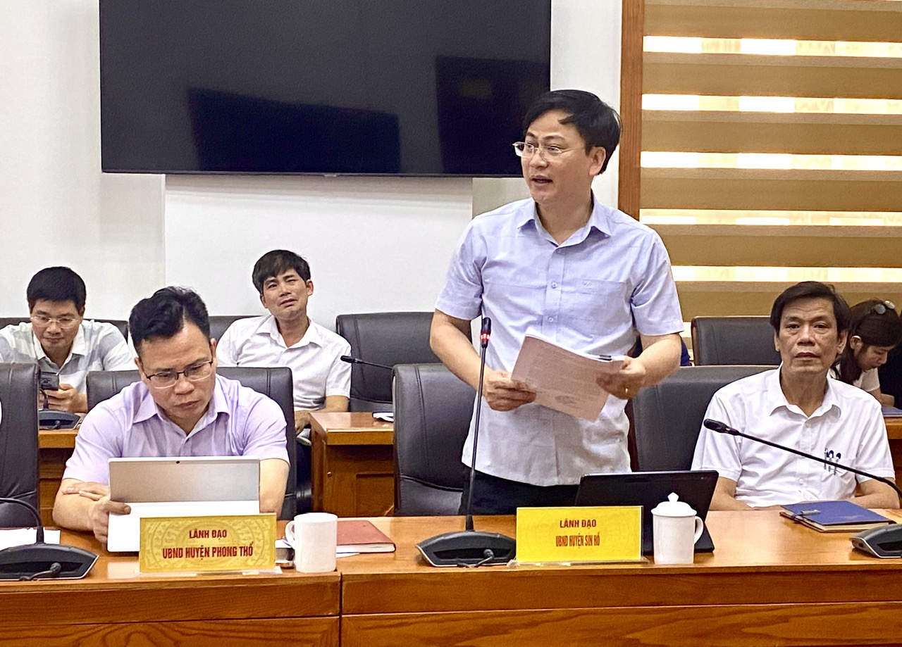 Lãnh đạo huyện Sìn Hồ chia sẻ về những khó khăn trong quá trình thực hiện công tác PCTT&TKCN.