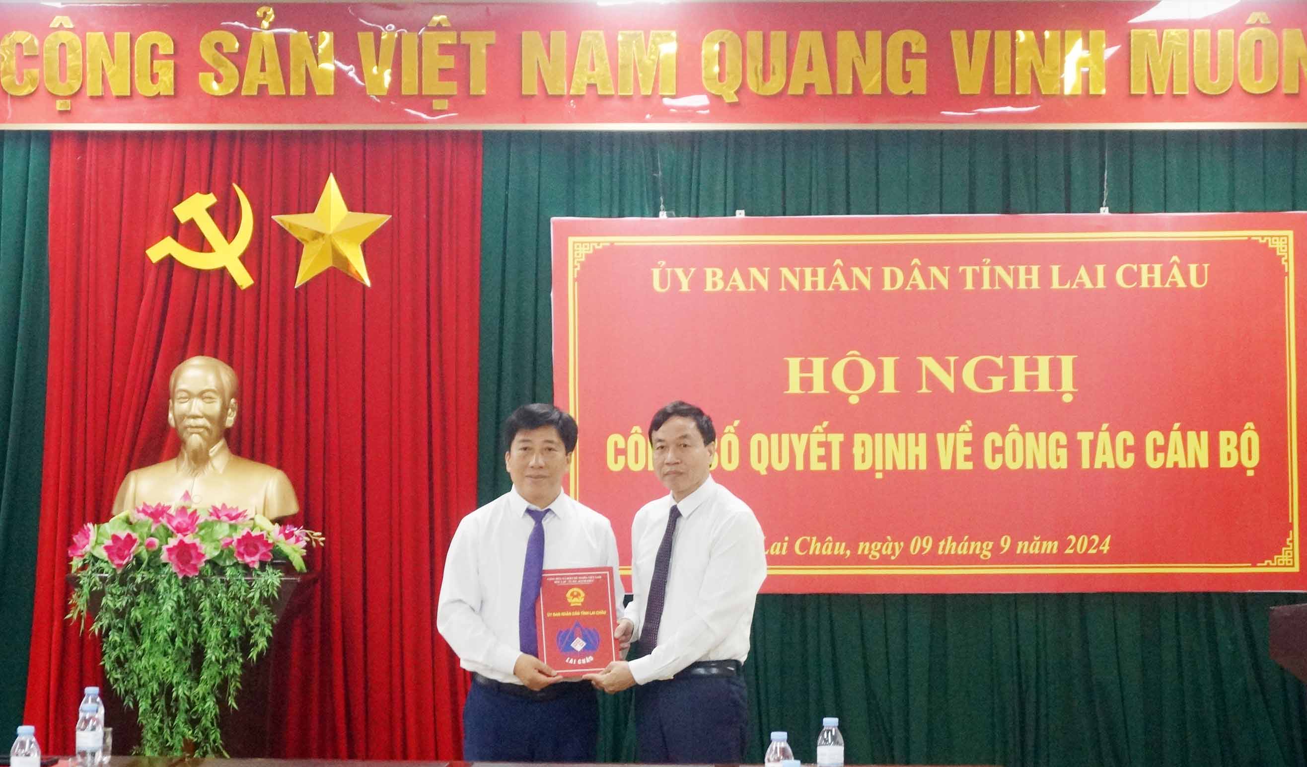 Bổ nhiệm Giám đốc Sở Công Thương