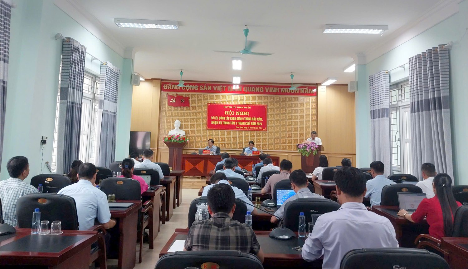 Than Uyên: Sơ kết công tác Khoa giáo 9 tháng đầu năm 2024