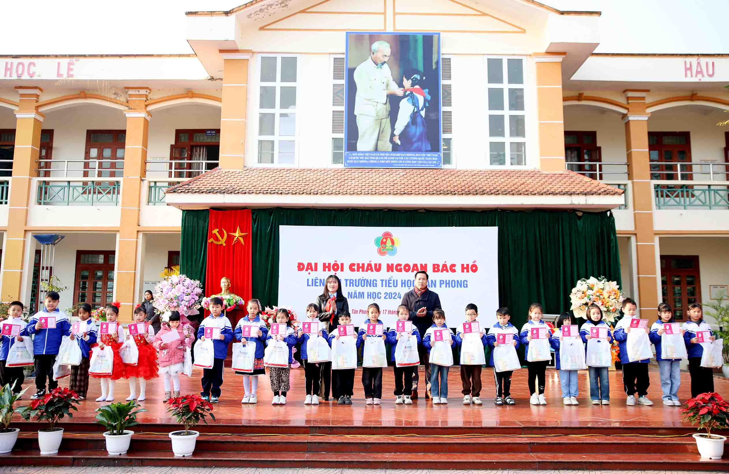 Đại hội Cháu ngoan Bác Hồ Liên đội Trường Tiểu học Tân Phong năm 2025