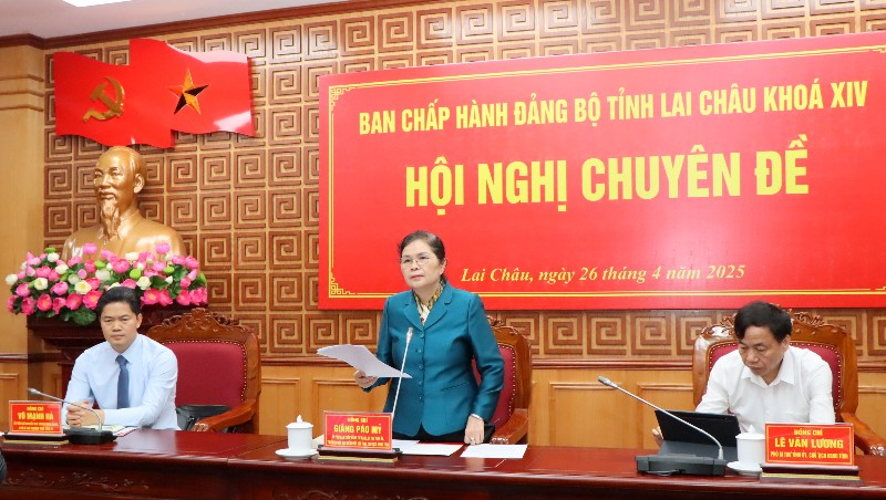 Hội nghị chuyên đề Ban Chấp hành Đảng bộ tỉnh khóa XIV