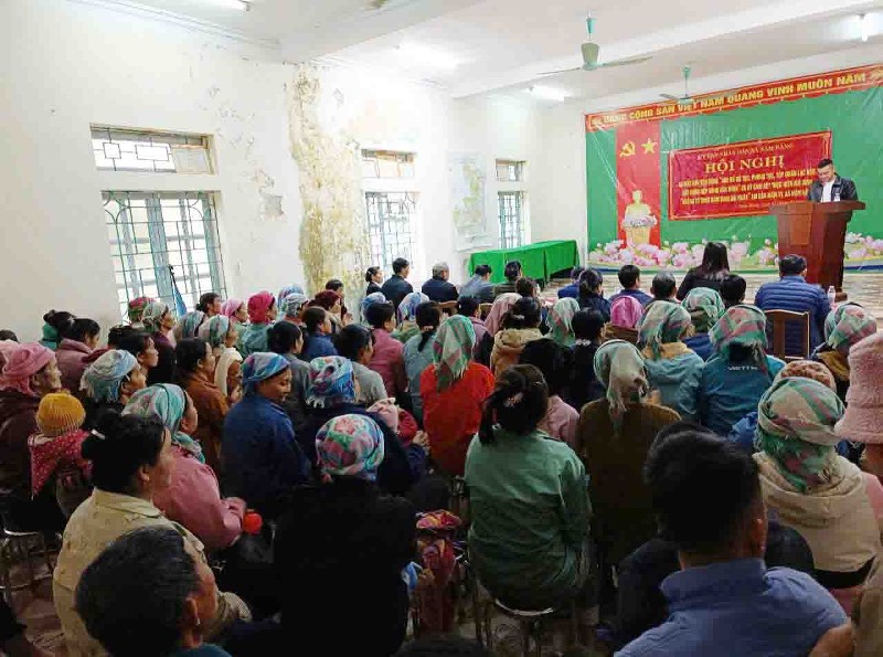 Nhiều giải pháp triển khai Nghị quyết 15 ở xã Nậm Hàng