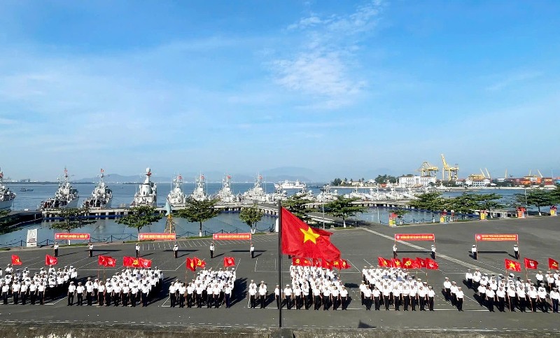 Các cơ quan, đơn vị của Vùng 3 Hải quân phát động thi đua cao điểm