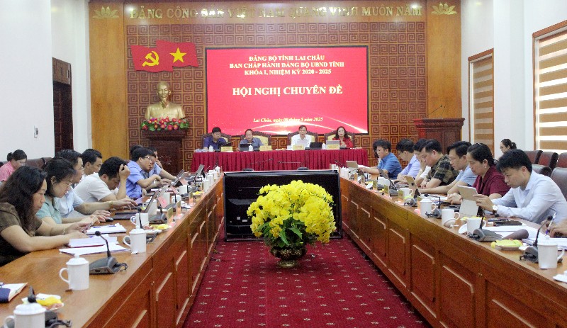 Hội nghị chuyên đề Ban Chấp hành Đảng bộ UBND tỉnh