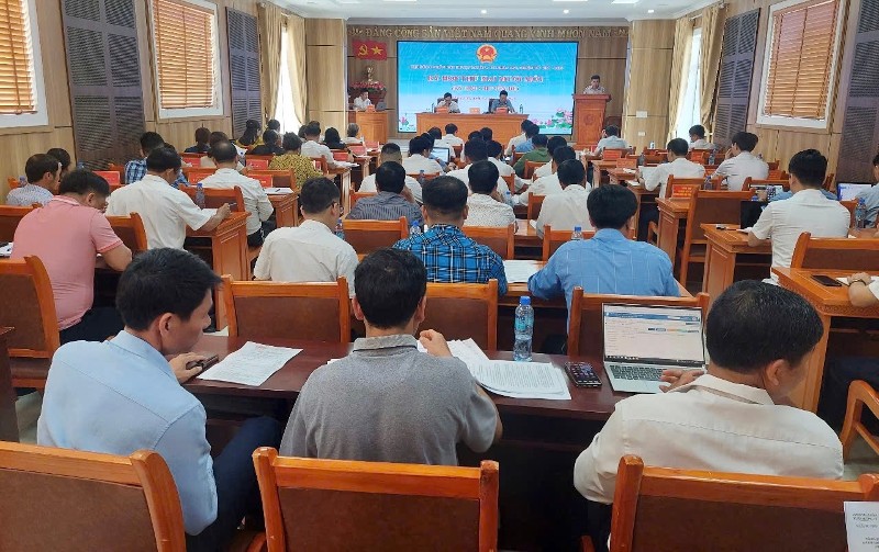 Kỳ họp thứ hai mươi mốt (Kỳ họp chuyên đề) HĐND huyện Mường Tè