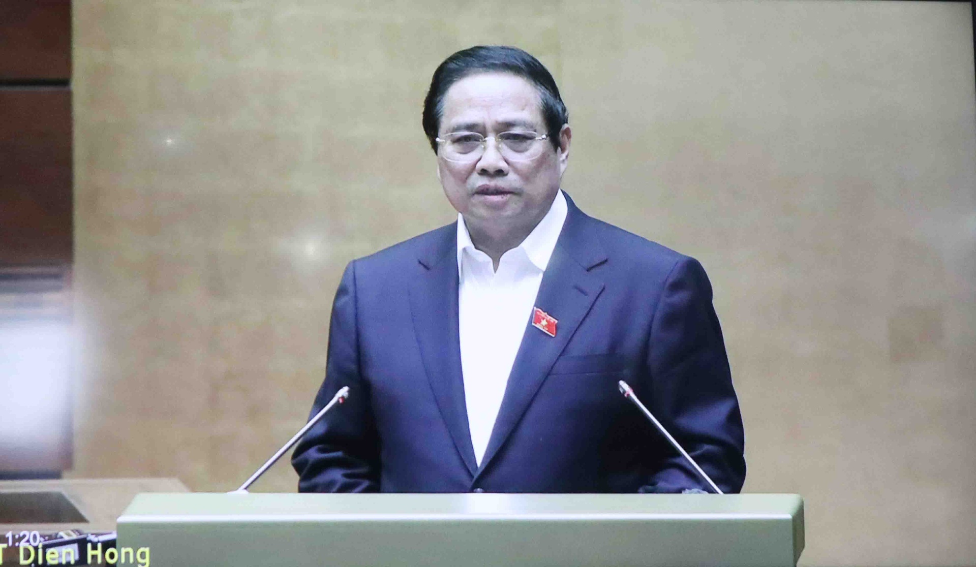 Đồng chí Phạm Minh Chính - Ủy viên Bộ Chính trị, Thủ tướng Chính phủ quán triệt nội dung trọng tâm, cốt lõi của Nghị quyết số 68-NQ/TW.