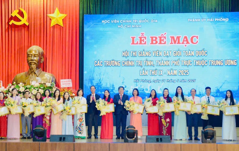 Trường Chính trị tỉnh Lai Châu đạt thành tích cao tại Hội thi giảng viên giỏi toàn quốc lần thứ IX