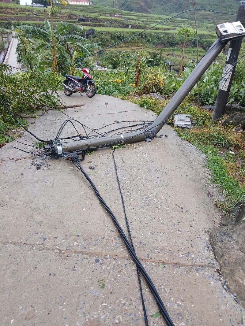 Tiếp tục thực hiện các biện pháp ứng phó với dông, lốc, mưa đá, mưa lớn gây lũ quét, sạt lở đất