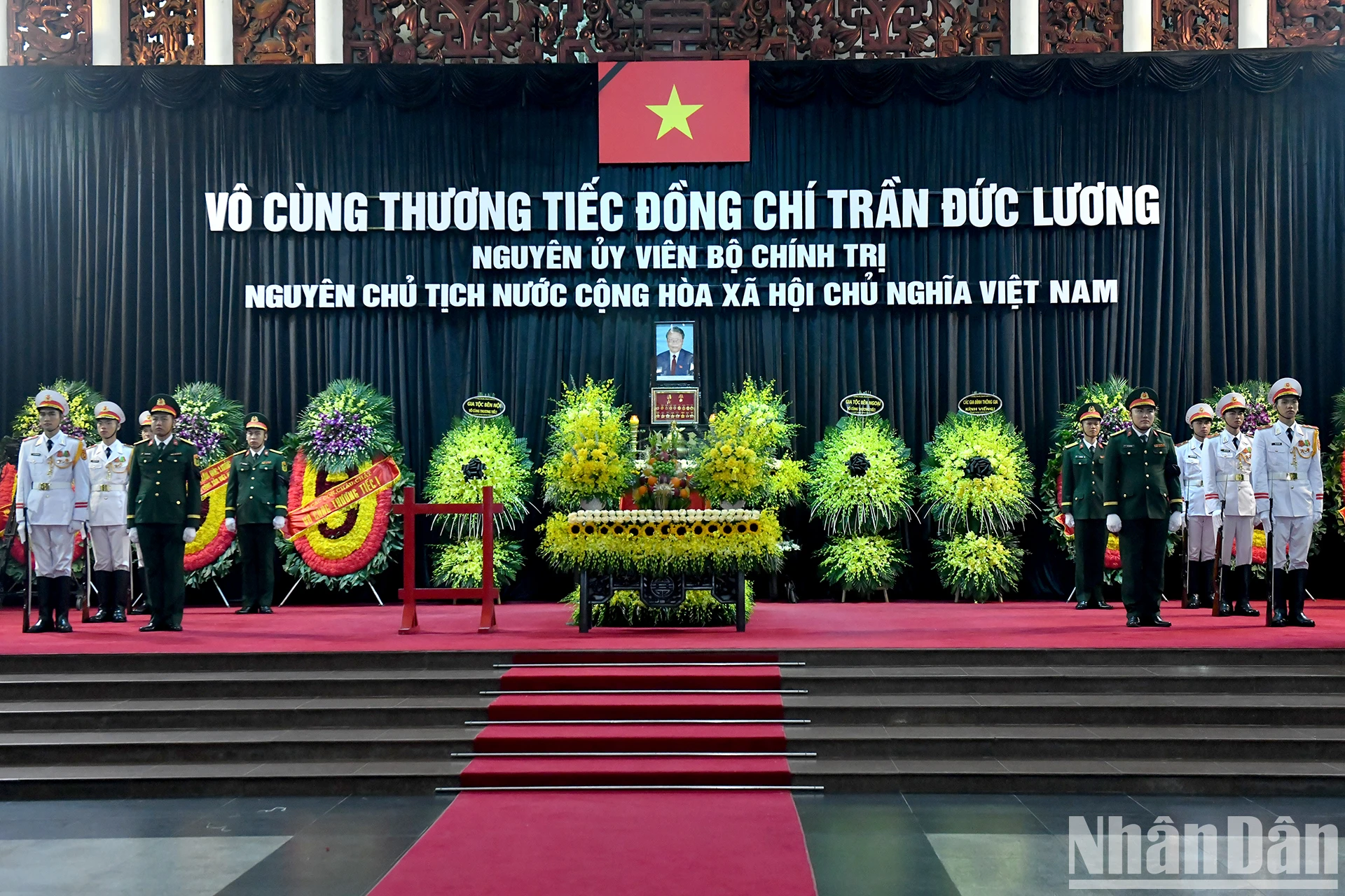 [Video] Tổ chức trọng thể Lễ truy điệu nguyên Chủ tịch nước Trần Đức Lương