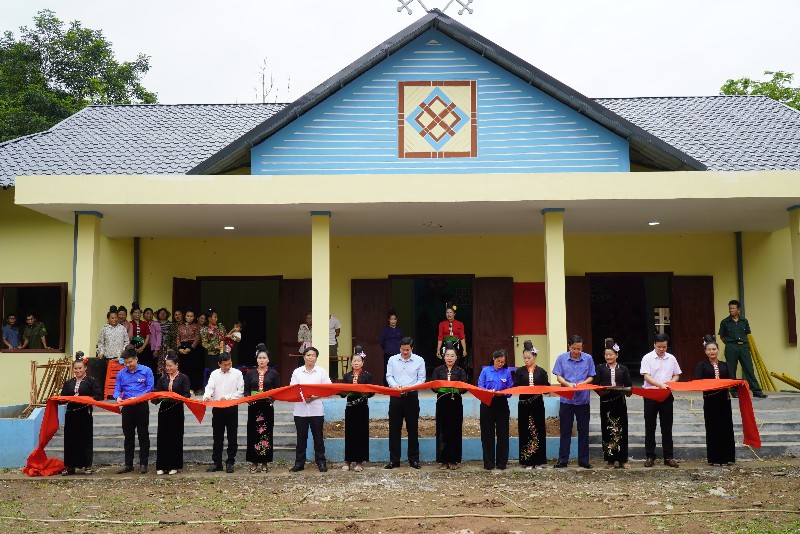 Khánh thành công trình “Nhà Văn hóa cộng đồng dân tộc Cống”